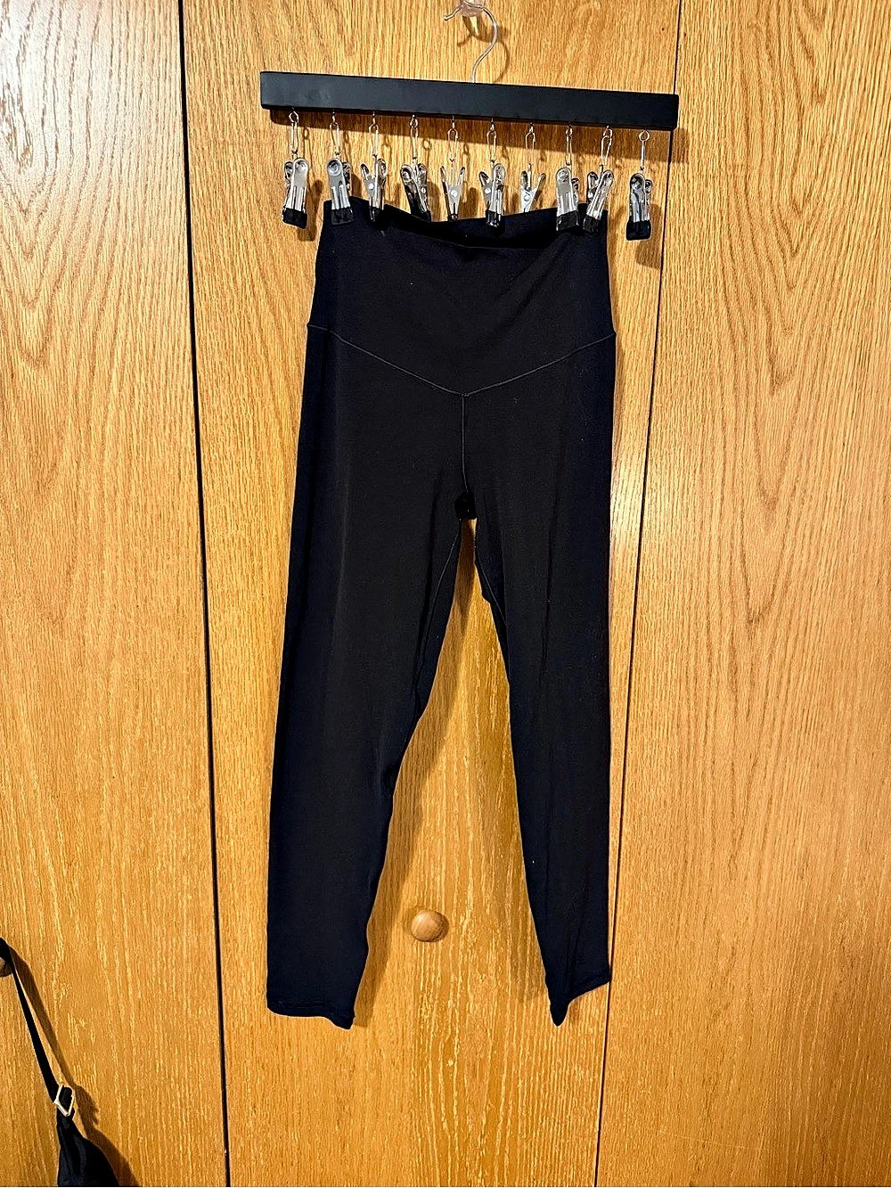 Aerie Offline 7/8 Leggings Black Size Medium